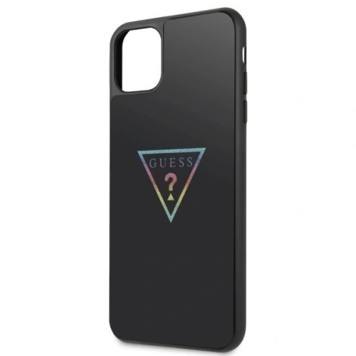 Kup Guess Apple Tasche GUHCN65TRMLBK iPhone 11 Pro Max schwarz/schwarz Hartschalenetui Triangle Glitter - GUE299BLK - {ean13} - Sklep Home Screen