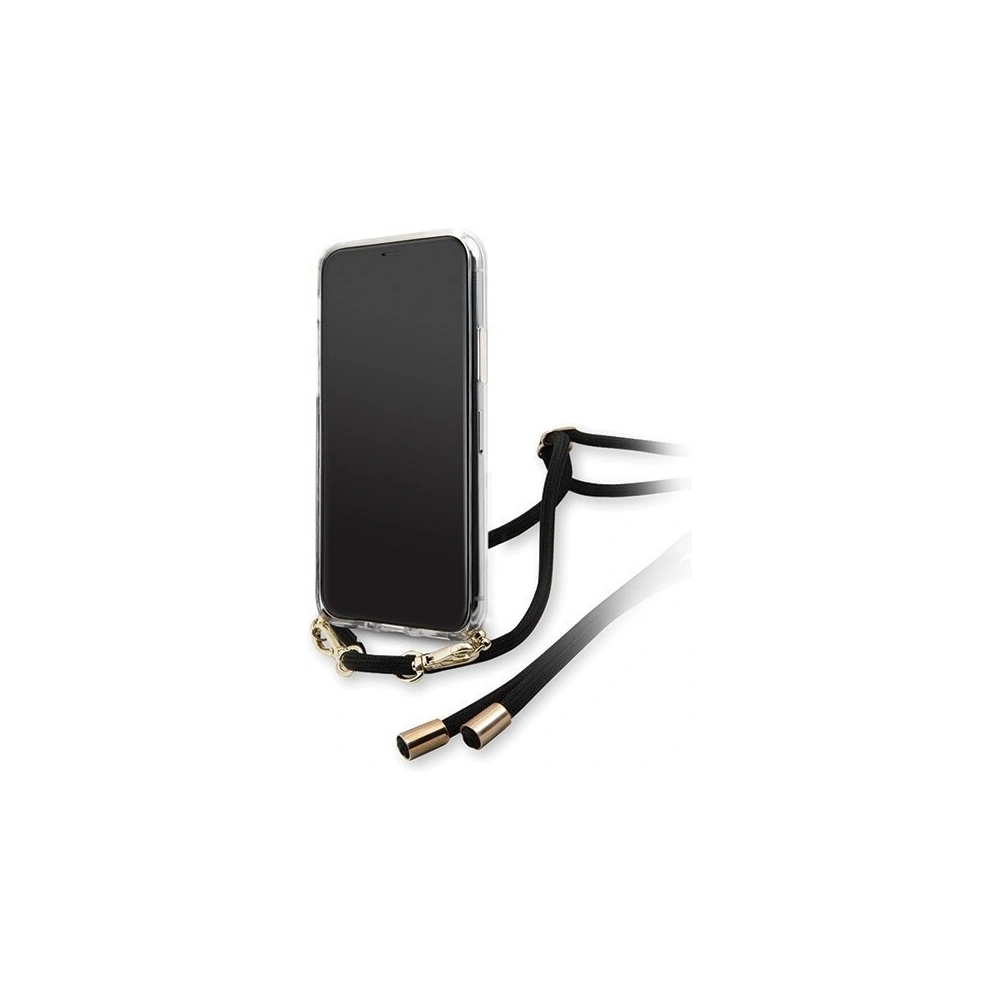 Etui Guess GUHCN65WO4GBK Apple iPhone 11 Pro Max czarny/black hard case 4G Gradient