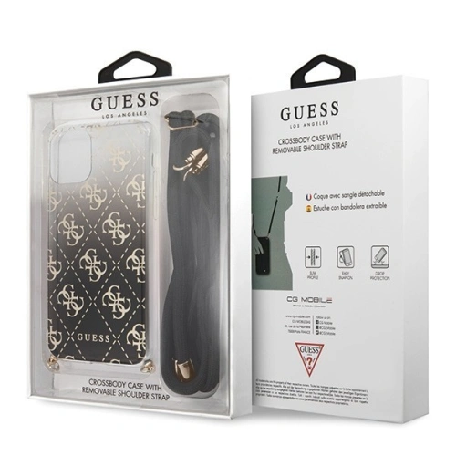 Kup Husă Guess GUHCN65WO4GBK Apple iPhone 11 Pro Max negru/black hard case 4G Gradient - GUE300BLK - {ean13} - Sklep Home Screen