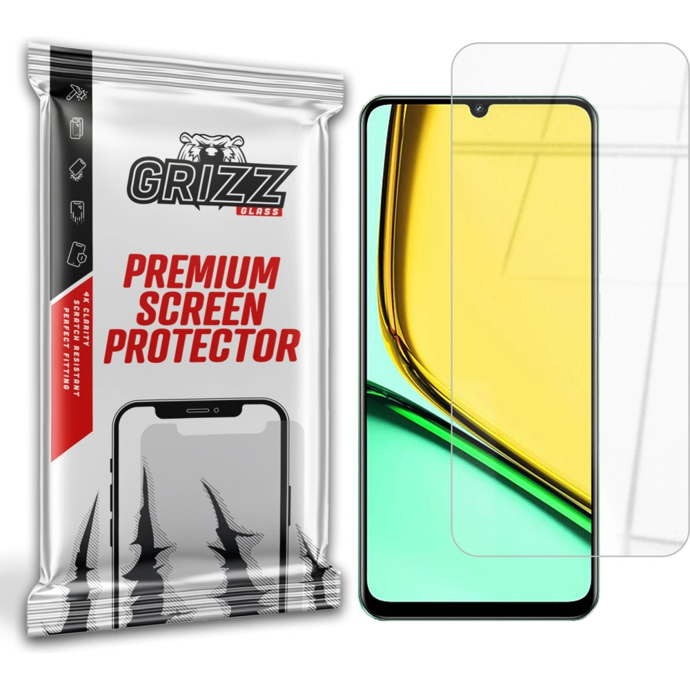 Szkło hybrydowe GrizzGlass HybridGlass do Realme C61