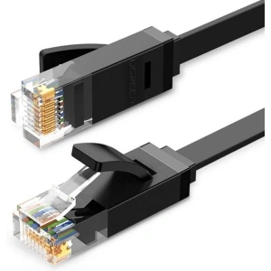 Kup Płaski kabel sieciowy UGREEN Ethernet RJ45, Cat.6, UTP, 10m (czarny) - UGR215BLK - {ean13} - Sklep Home Screen