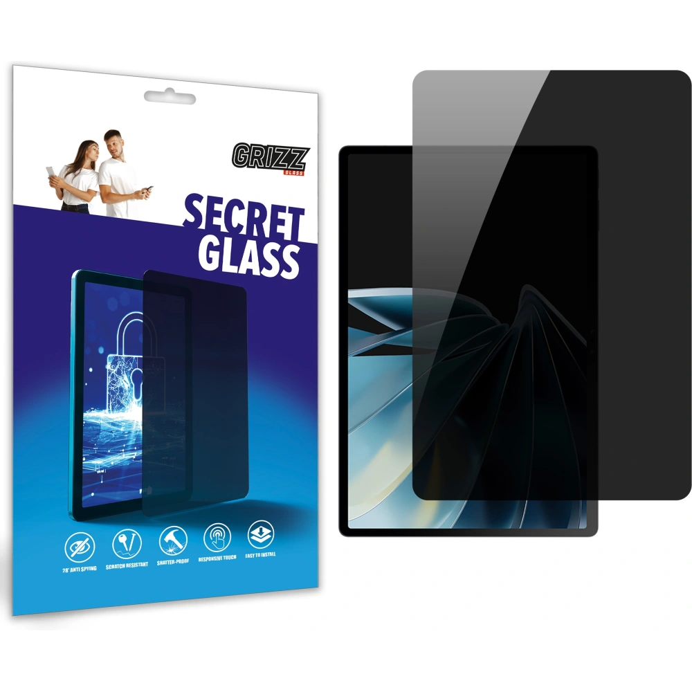 Matowe szkło prywatyzujące GrizzGlass SecretGlass do Nubia Pad 3D 2