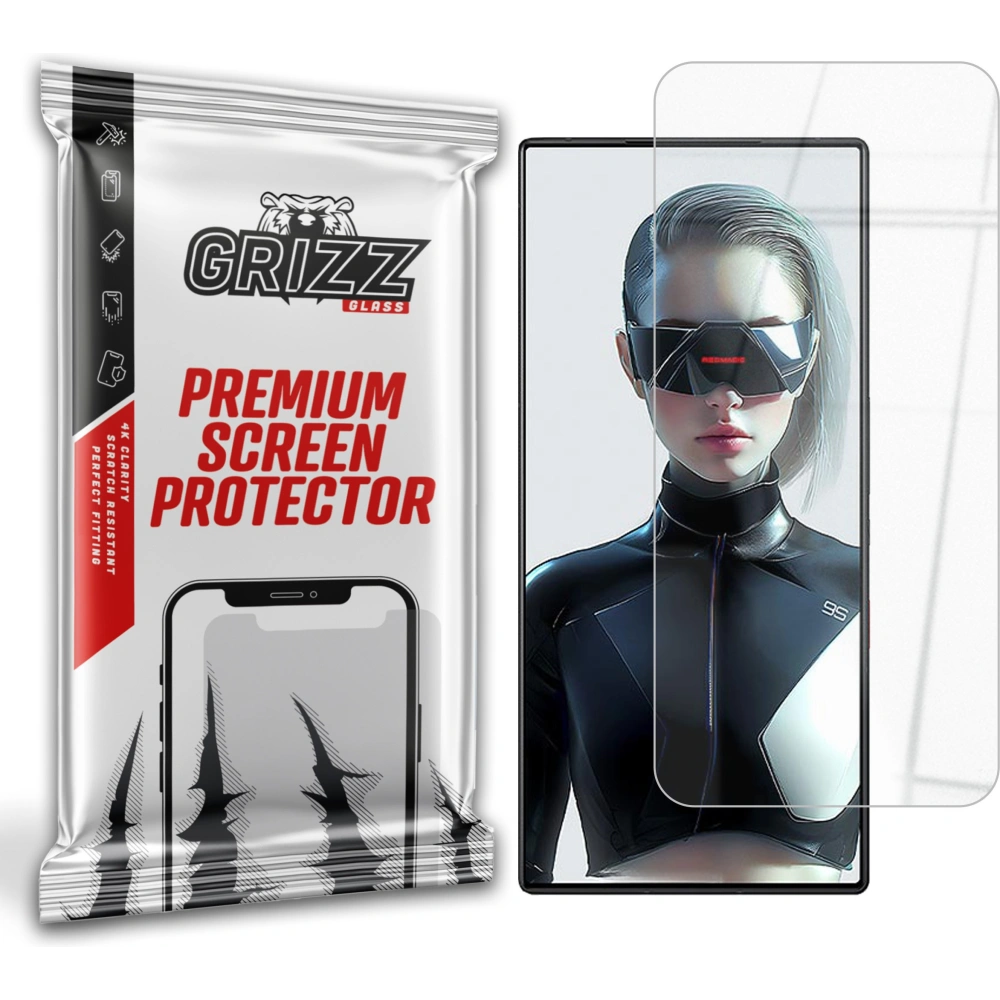 Szkło hybrydowe GrizzGlass HybridGlass do ZTE nubia Red Magic 9S Pro