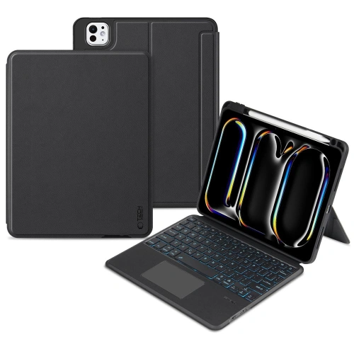 Kup Case Tech-Protect SmartCase Mag Pen + Keyboard Apple iPad Pro 11" 2024 (5. Generation) Schwarz - THP2905 - {ean13} - Sklep Home Screen