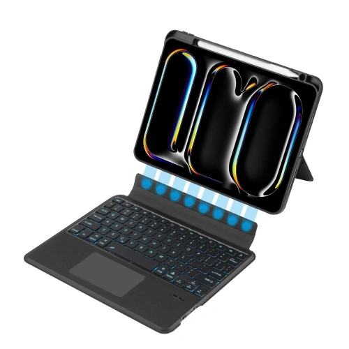 Kup Etui Tech-Protect SmartCase Mag Pen + Keyboard Apple iPad Pro 11" 2024 (5. generációs) Fekete - THP2905 - {ean13} - Sklep Home Screen