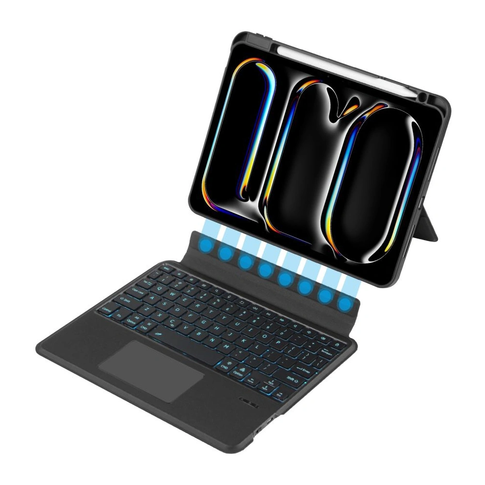 Etui Tech-Protect SmartCase Mag Pen + Keyboard Apple iPad Pro 11" 2024 (5. generacji) Black