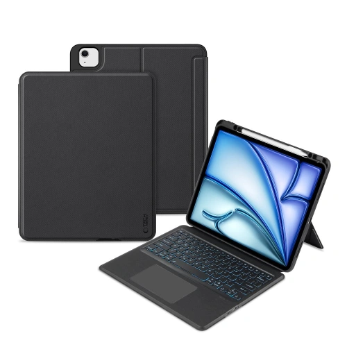 Kup Case Tech-Protect SmartCase Mag Pen + Keyboard Apple iPad Air 13" 2024 (6. Generation) Schwarz - THP2907 - {ean13} - Sklep Home Screen