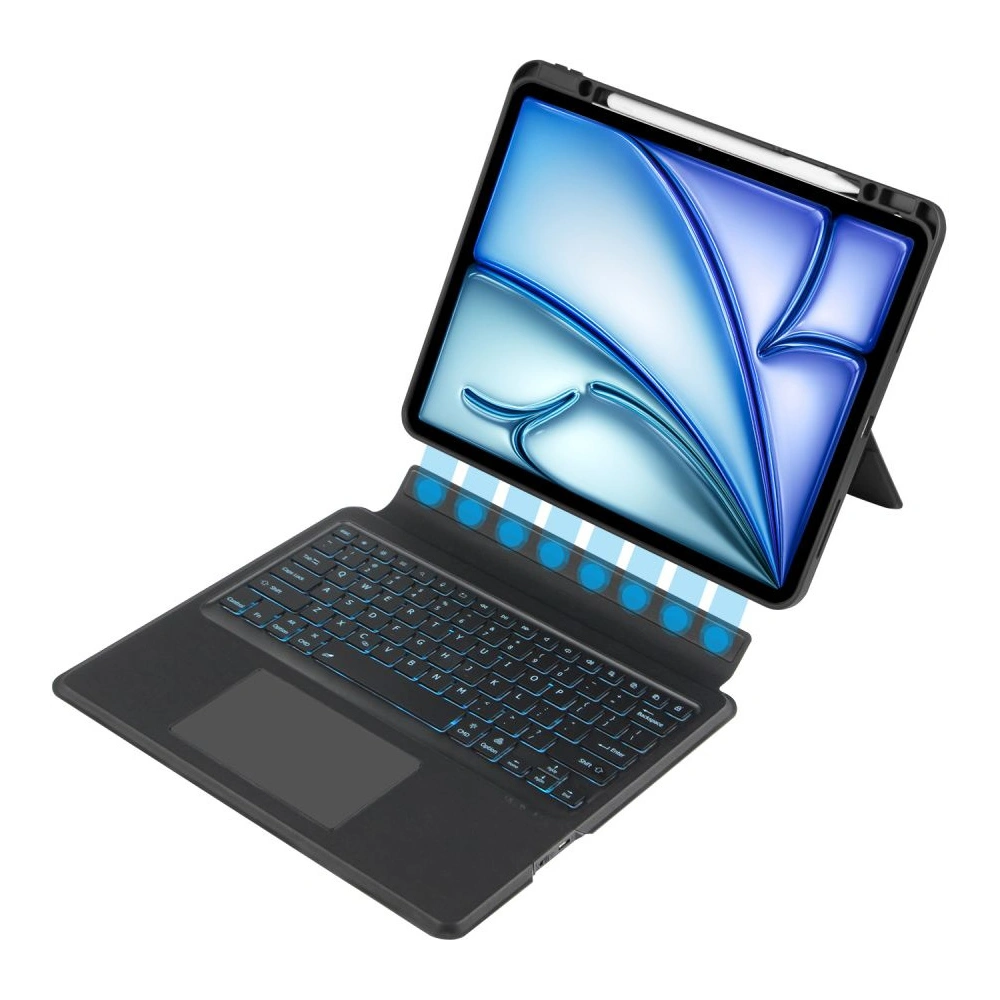 Etui Tech-Protect SmartCase Mag Pen + Keyboard Apple iPad Air 13" 2024 (6. generacji) Black