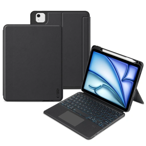 Kup Etui Tech-Protect SmartCase Mag Pen + Keyboard Apple iPad Air 10.9 2020/2022 (4. i 5. generacji) / iPad Air 11 2024 (6. generacji) Black - THP2908 - {ean13} - Sklep Home Screen