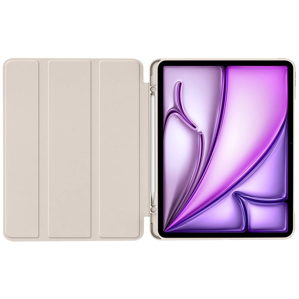 Etui Tech-Protect SmartCase Pen Apple iPad Air 13" 2024 (6. generacji) Starlight