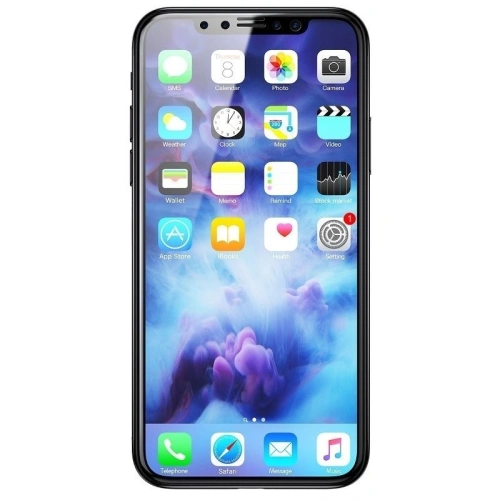 Kup Szkło hartowane 3D prywatyzujące Baseus 0.23mm na cały ekran iPhone X/Xs (czarne) - BSU713BLK - {ean13} - Sklep Home Screen
