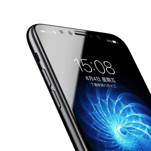 Kup Szkło hartowane 3D prywatyzujące Baseus 0.23mm na cały ekran iPhone X/Xs (czarne) - BSU713BLK - {ean13} - Sklep Home Screen