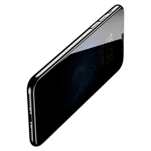 Kup Szkło hartowane 3D prywatyzujące Baseus 0.23mm na cały ekran iPhone X/Xs (czarne) - BSU713BLK - {ean13} - Sklep Home Screen