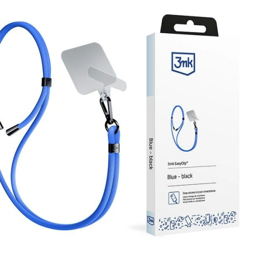 Buy 3MK EasyClip Blue black phone lanyard - 3MK6164 - {ean13} - Home Screen Store Europe