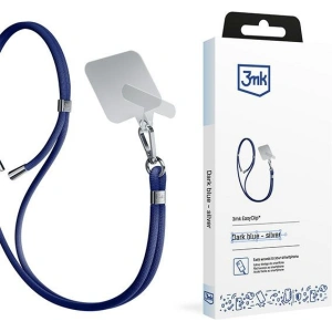 Kup Smycz do telefonu 3MK EasyClip Dark Blue silver - 3MK6165 - {ean13} - Sklep Home Screen