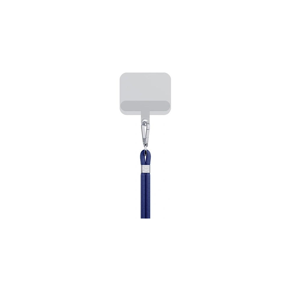 Smycz do telefonu 3MK EasyClip Dark Blue silver