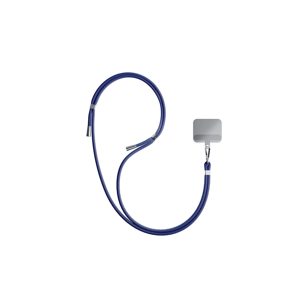 Smycz do telefonu 3MK EasyClip Dark Blue silver