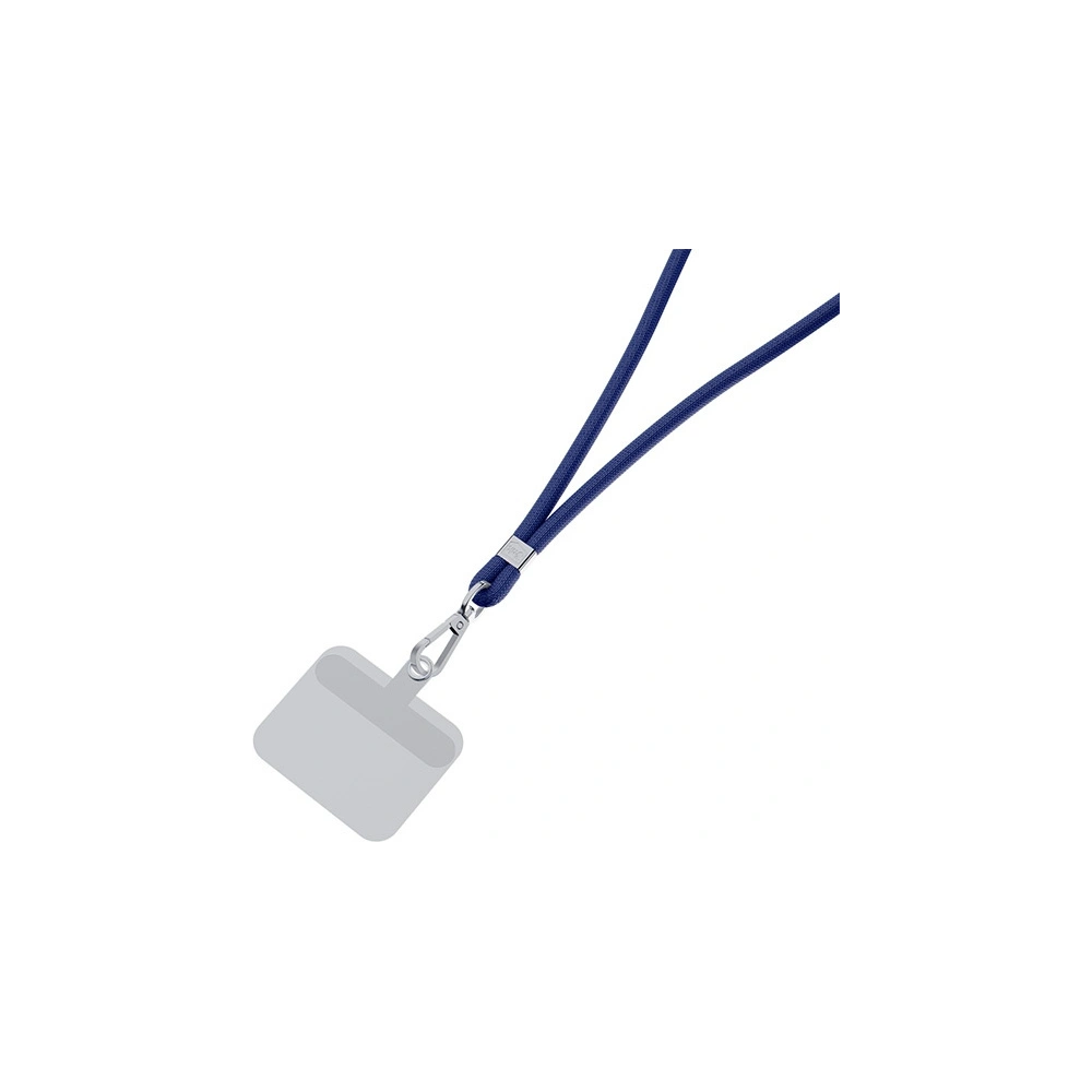 Smycz do telefonu 3MK EasyClip Dark Blue silver