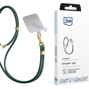 Kup Smycz do telefonu 3MK EasyClip Dark Green gold - 3MK6166 - {ean13} - Sklep Home Screen