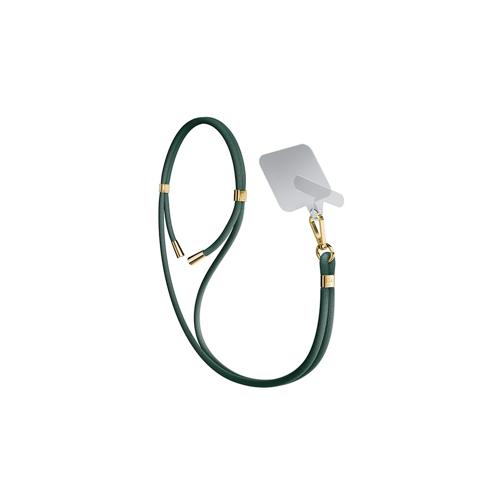 Smycz do telefonu 3MK EasyClip Dark Green gold