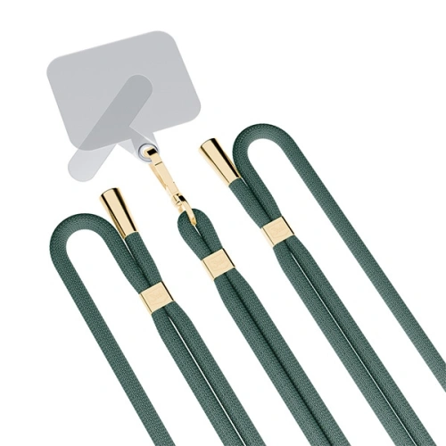 Kup Schnur für das Telefon 3MK EasyClip Dunkelgrün Gold - 3MK6166 - {ean13} - Sklep Home Screen