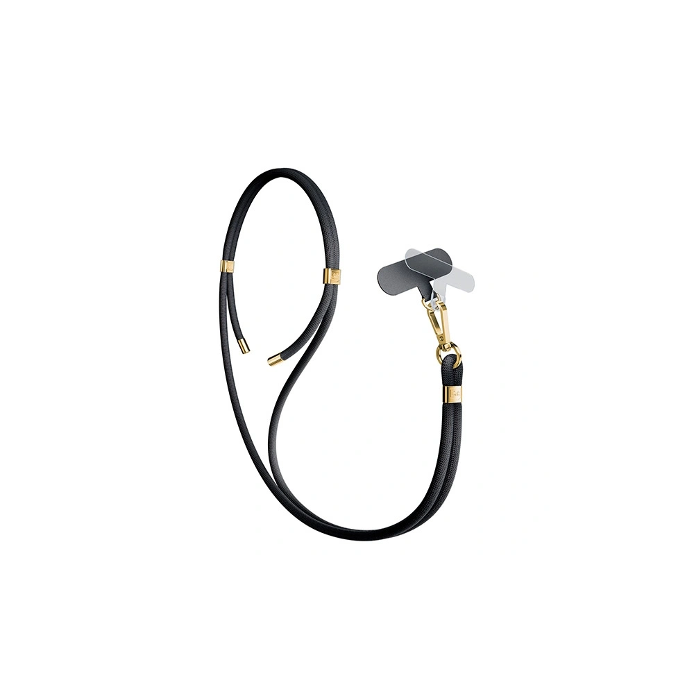 Smycz do telefonu 3MK EasyClip Elite Black gold
