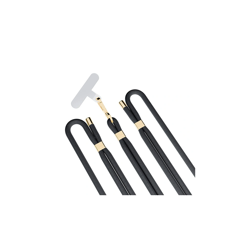 Smycz do telefonu 3MK EasyClip Elite Black gold