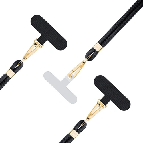 Kup Handy-Schnur 3MK EasyClip Elite Schwarz Gold - 3MK6167 - {ean13} - Sklep Home Screen