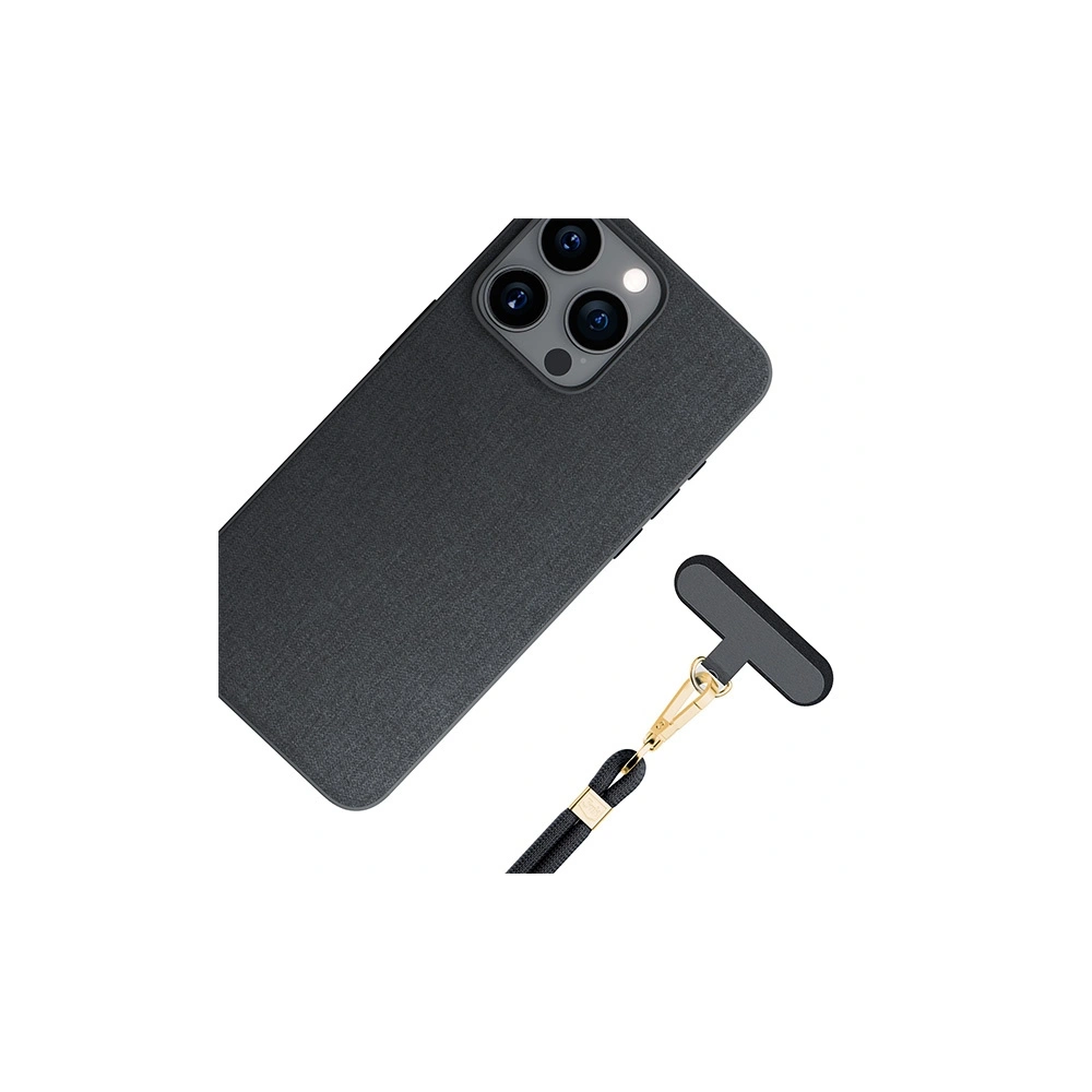 Smycz do telefonu 3MK EasyClip Elite Black gold