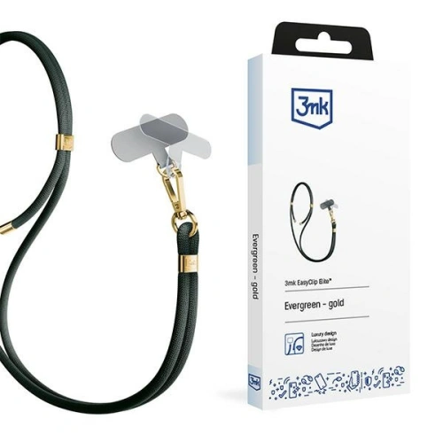 Kup Smycz do telefonu 3MK EasyClip Elite Evergreen gold - 3MK6168 - {ean13} - Sklep Home Screen