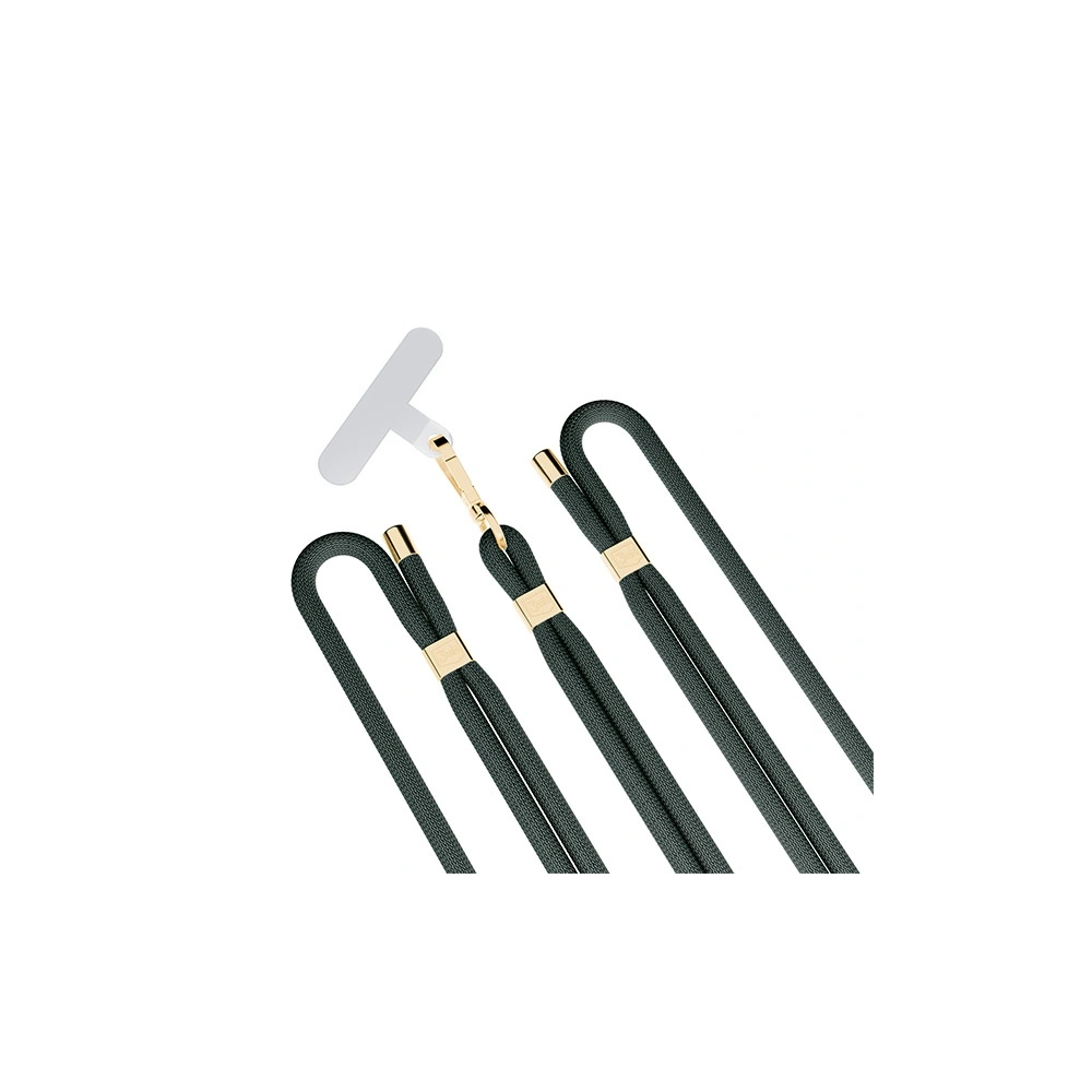 Smycz do telefonu 3MK EasyClip Elite Evergreen gold