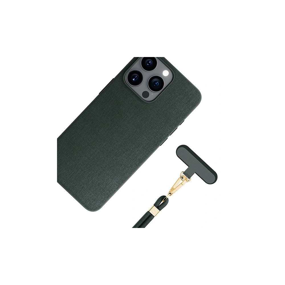 Smycz do telefonu 3MK EasyClip Elite Evergreen gold