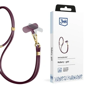 Kup Smycz do telefonu 3MK EasyClip Elite Mulberry gold - 3MK6169 - {ean13} - Sklep Home Screen