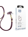 3MK EasyClip Elite Mulberry gold phone lanyard