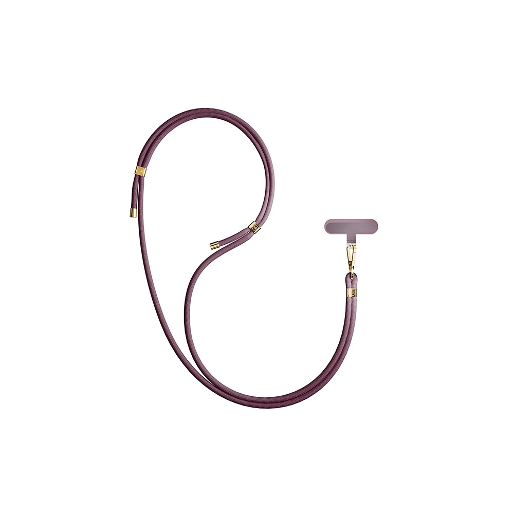 Smycz do telefonu 3MK EasyClip Elite Mulberry gold