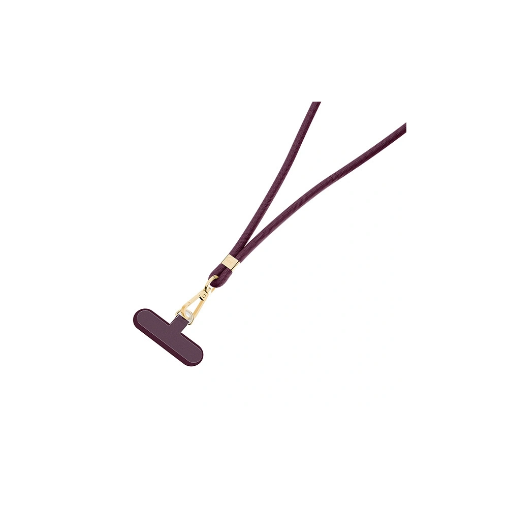 Smycz do telefonu 3MK EasyClip Elite Mulberry gold