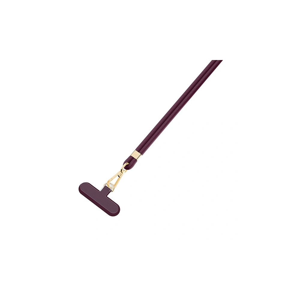 Smycz do telefonu 3MK EasyClip Elite Mulberry gold