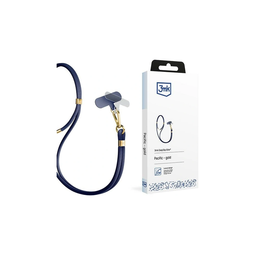 Smycz do telefonu 3MK EasyClip Elite Pacific gold