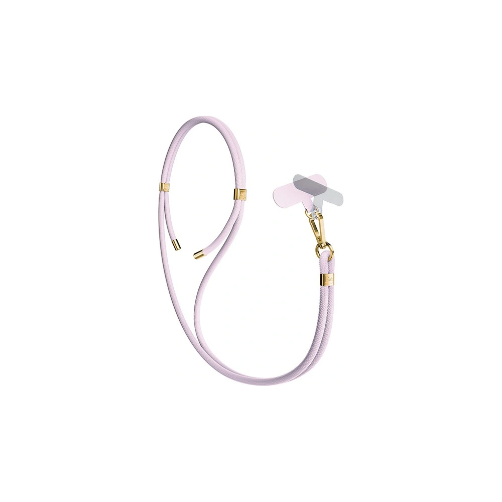 Smycz do telefonu 3MK EasyClip Elite Powder Pink gold