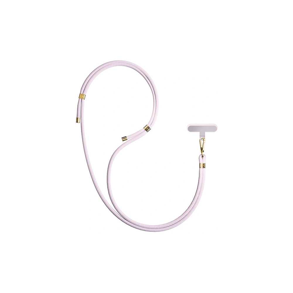 Smycz do telefonu 3MK EasyClip Elite Powder Pink gold