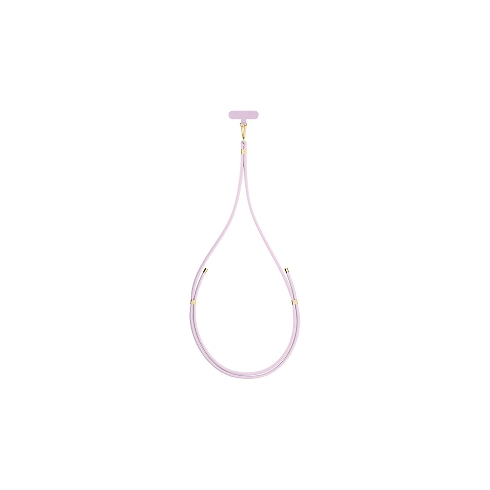 Smycz do telefonu 3MK EasyClip Elite Powder Pink gold