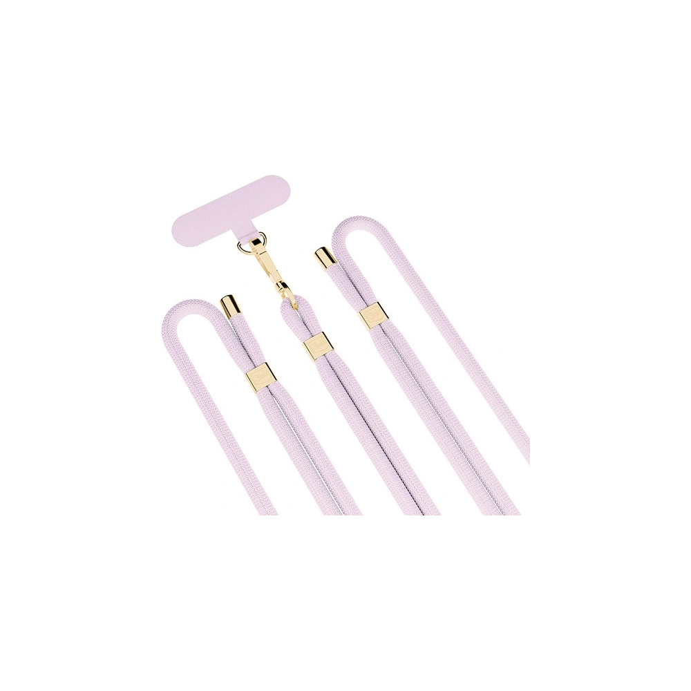 Smycz do telefonu 3MK EasyClip Elite Powder Pink gold