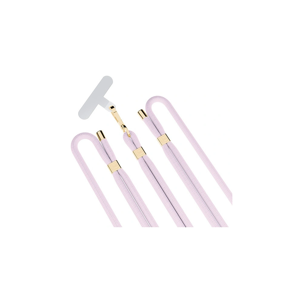 Smycz do telefonu 3MK EasyClip Elite Powder Pink gold