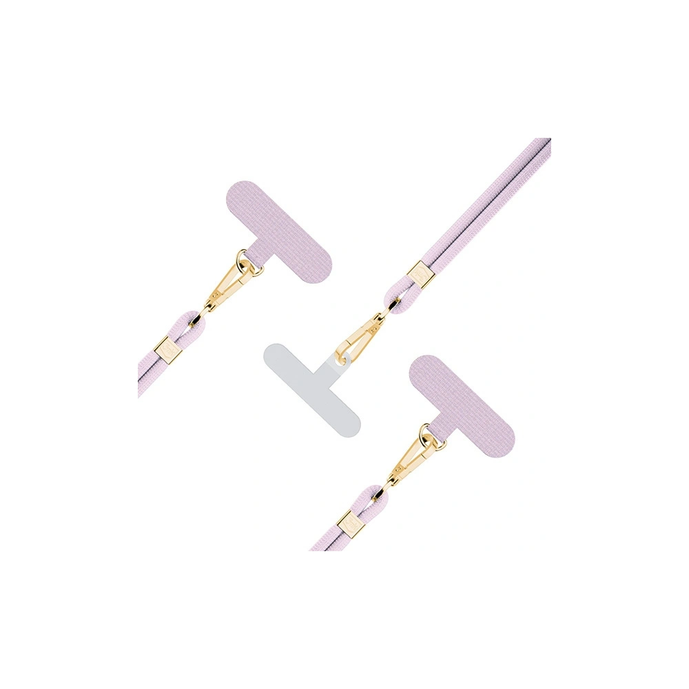 Smycz do telefonu 3MK EasyClip Elite Powder Pink gold