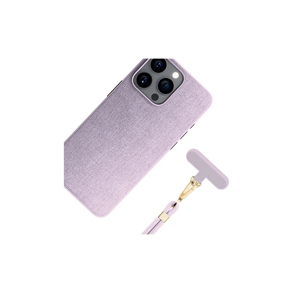 Smycz do telefonu 3MK EasyClip Elite Powder Pink gold