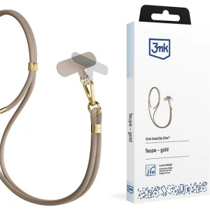 Kup Smycz do telefonu 3MK EasyClip Elite Taupe gold - 3MK6172 - {ean13} - Sklep Home Screen