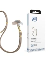 Smyč na telefon 3MK EasyClip Elite Taupe gold