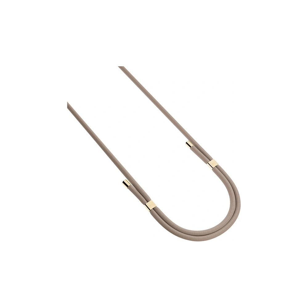 Smycz do telefonu 3MK EasyClip Elite Taupe gold