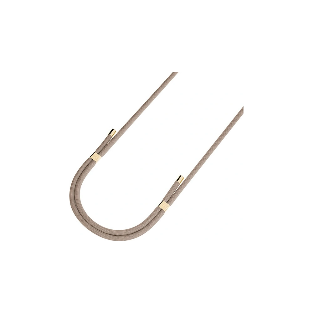 Smycz do telefonu 3MK EasyClip Elite Taupe gold