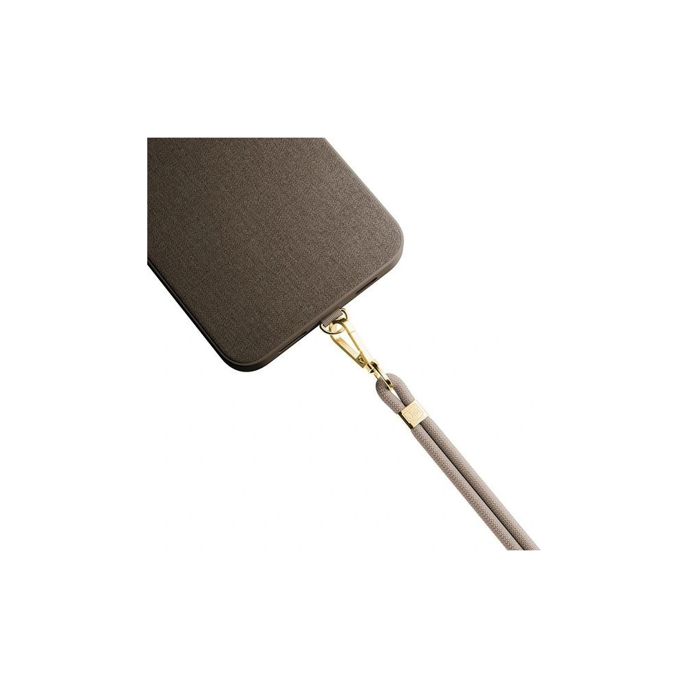 Smycz do telefonu 3MK EasyClip Elite Taupe gold